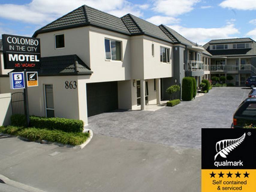 Colombo In The City Christchurch Eksteriør bilde Colombo in the City Motel